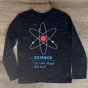 GAP Black Science Magic Long Sleeve Tee